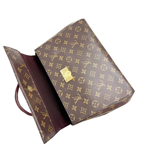 LOUIS VUITTON Brown Monogram Shoulder Bag - Picture 13 of 15